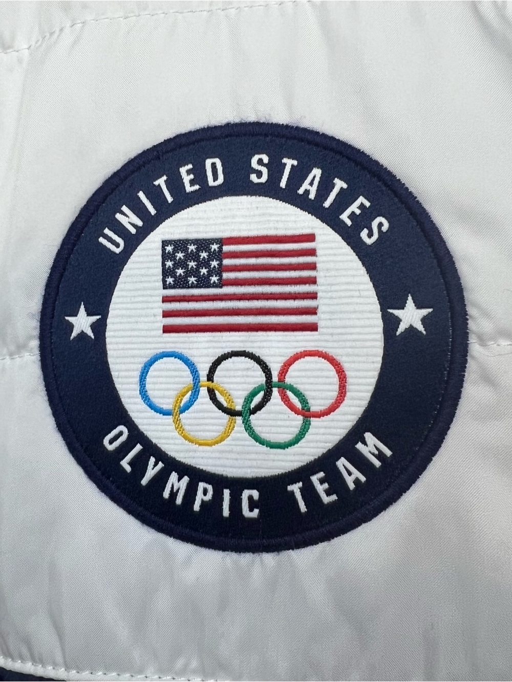 Polo Ralph Lauren Team USA 2022 Olympic Games Hybrid Puffer Jacket - Picture 6 of 12